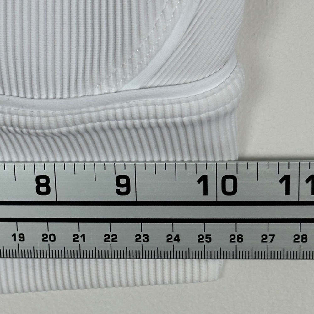 Lululemon Energy Longline Bra Ribbed Luxtremem Womens Size 4‎ Supportive W2BLIS - Picture 9 of 13